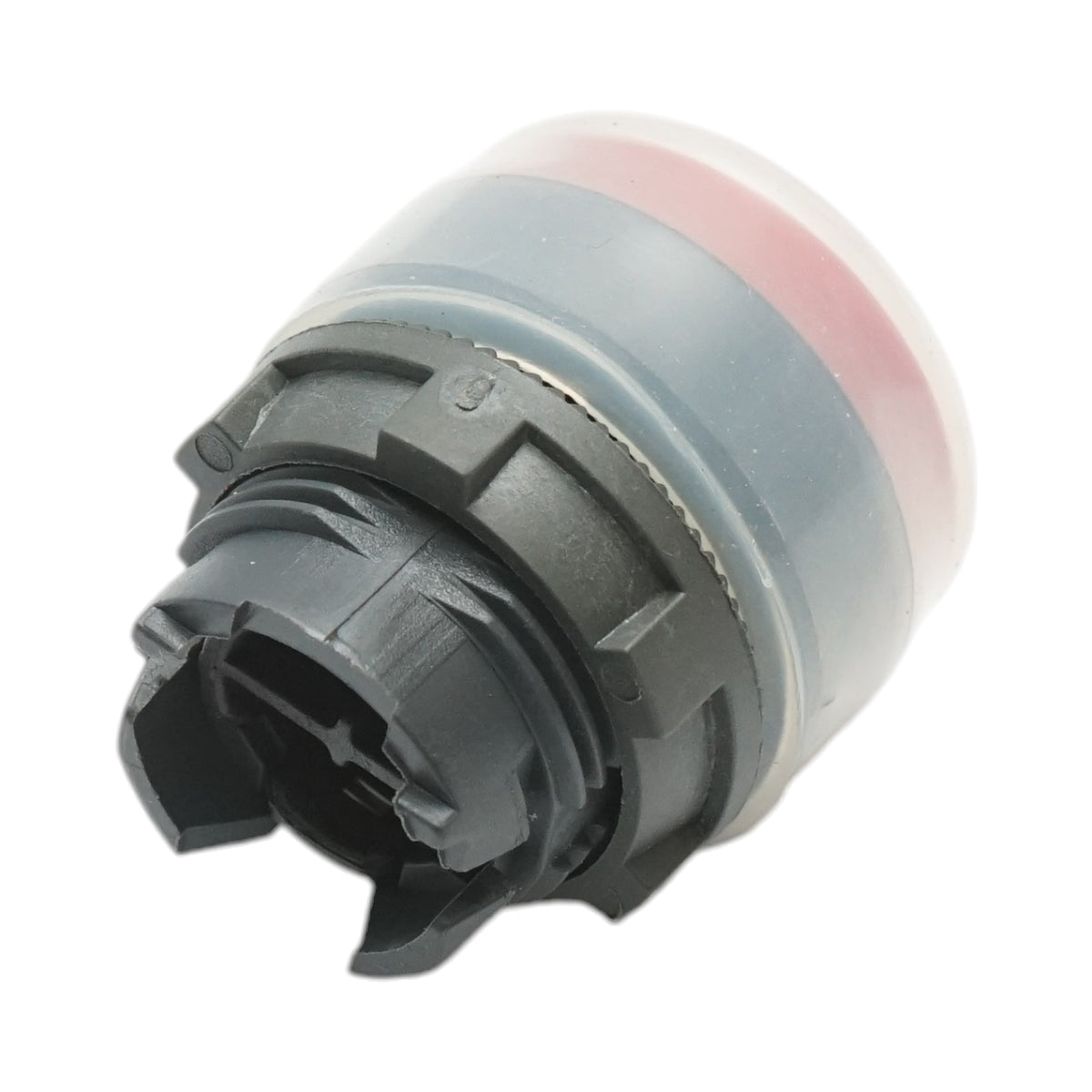 Testa del pulsante di controllo rossa con cappuccio protettivo Ø 22mm ZBE Breckner Germany