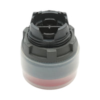 Testa del pulsante di controllo rossa con cappuccio protettivo Ø 22mm ZBE Breckner Germany