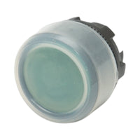 Testa del pulsante di controllo verde con cappuccio protettivo Ø 22mm LAY5 Breckner Germany