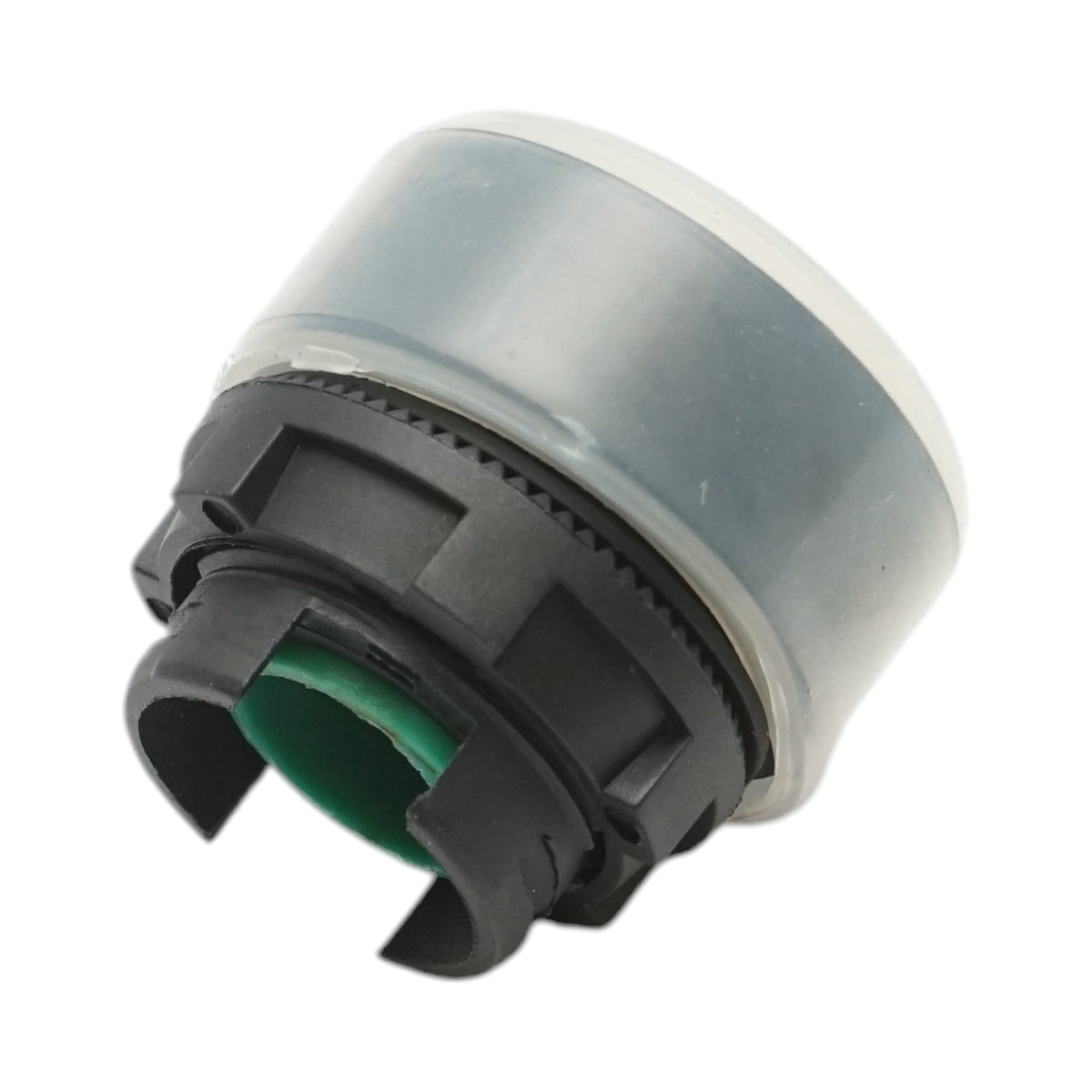 Testa del pulsante di controllo verde con cappuccio protettivo Ø 22mm LAY5 Breckner Germany