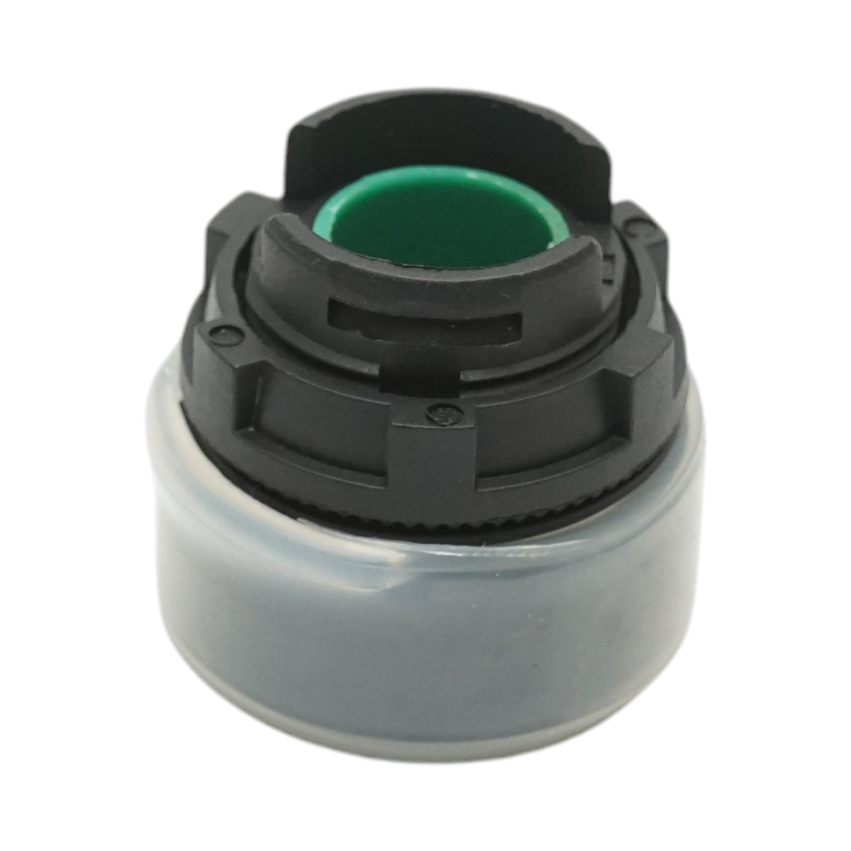 Testa del pulsante di controllo verde con cappuccio protettivo Ø 22mm LAY5 Breckner Germany