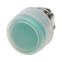 Testa del pulsante di controllo verde con cappuccio protettivo Ø 22mm ZBE Breckner Germany