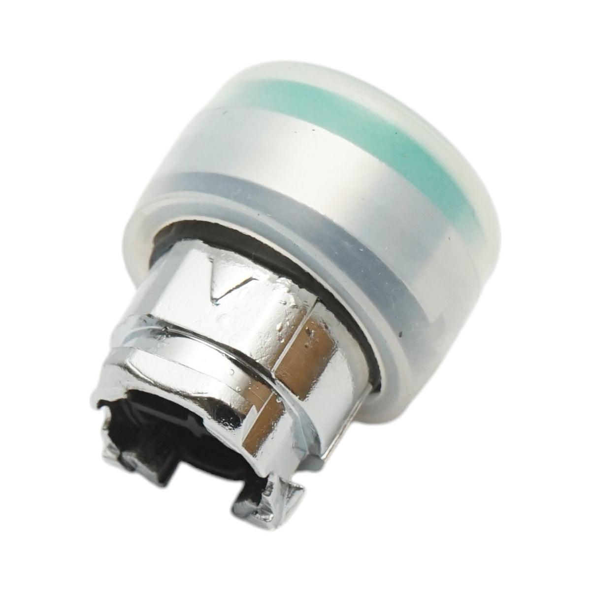 Testa del pulsante di controllo verde con cappuccio protettivo Ø 22mm ZBE Breckner Germany