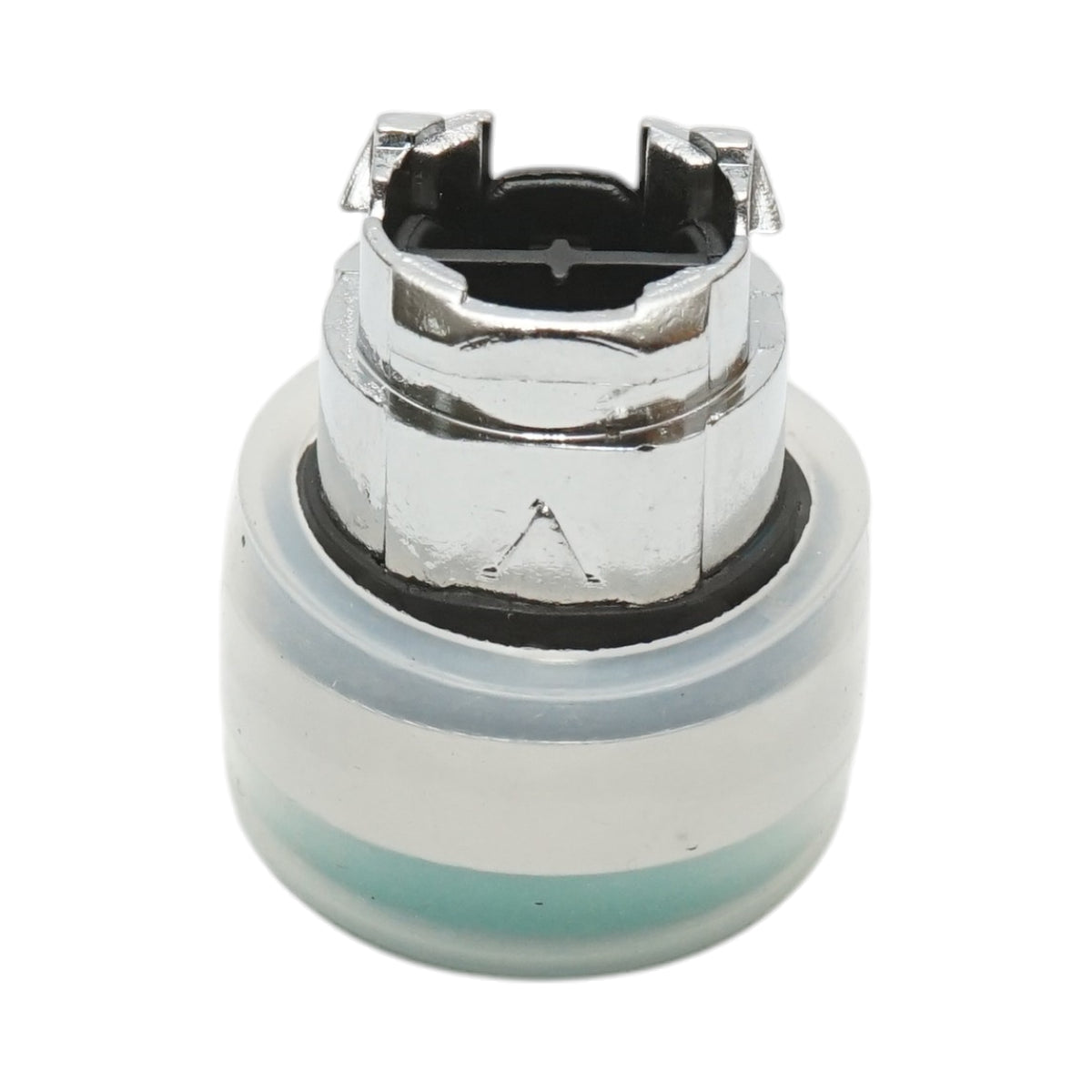 Testa del pulsante di controllo verde con cappuccio protettivo Ø 22mm ZBE Breckner Germany