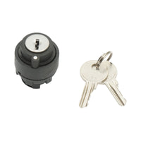 Testa manopola selettore a 2 posizioni con ritenuta chiave Ø 22mm LAY5 Breckner Germany