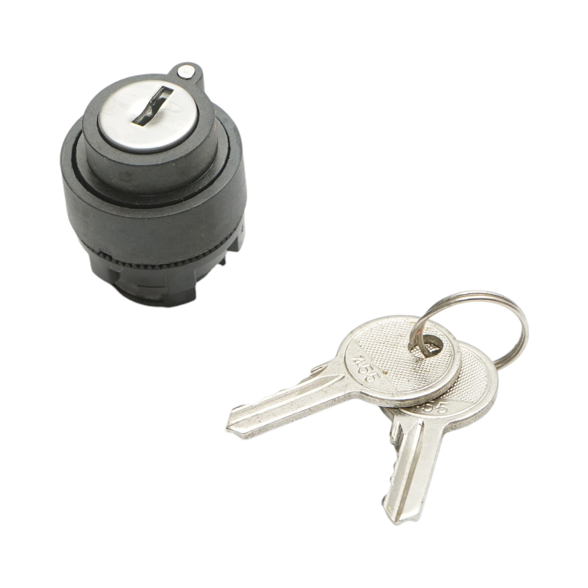 Testa manopola selettore a 2 posizioni, ritorno chiave Ø 22mm LAY5 Breckner Germany