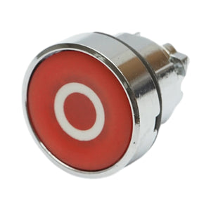 Testa pulsante di arresto rosso Ø 22mm ZBE Breckner Germany