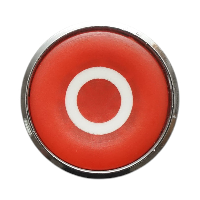 Testa pulsante di arresto rosso Ø 22mm ZBE Breckner Germany