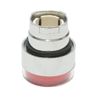 Testa pulsante di comando illuminata rossa Ø 22mm LAY5 Breckner Germany