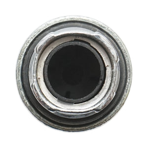 Testa pulsante di comando nera Ø 22mm LAY5 Breckner Germany