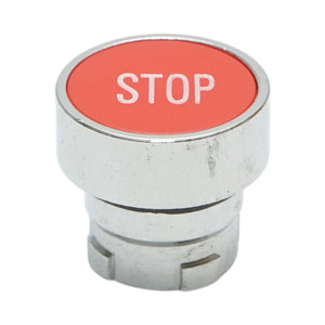 Testa pulsante di comando STOP rosso Ø 22mm LAY5 Breckner Germany
