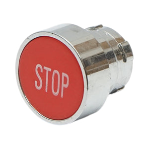 Testa pulsante di comando STOP rosso Ø 22mm LAY5 Breckner Germany