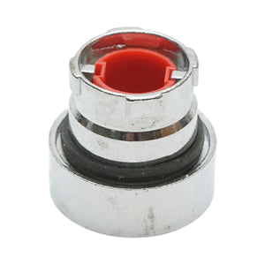 Testa pulsante di comando STOP rosso Ø 22mm LAY5 Breckner Germany