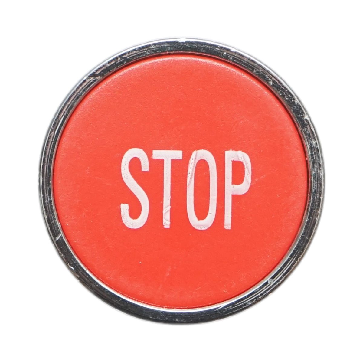 Testa pulsante di comando STOP rosso Ø 22mm LAY5 Breckner Germany