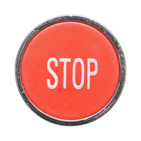 Testa pulsante di comando STOP rosso Ø 22mm LAY5 Breckner Germany