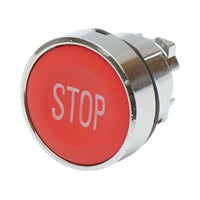 Testa pulsante di comando STOP rosso Ø 22mm ZBE Breckner Germany