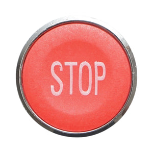 Testa pulsante di comando STOP rosso Ø 22mm ZBE Breckner Germany