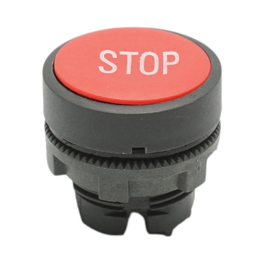 Testa pulsante di comando STOP rosso Ø 22mm ZBE Breckner Germany