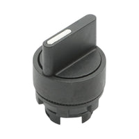 Testa selettore a 2 posizioni, ritorno a molla Ø 22mm LAY5 Breckner Germany