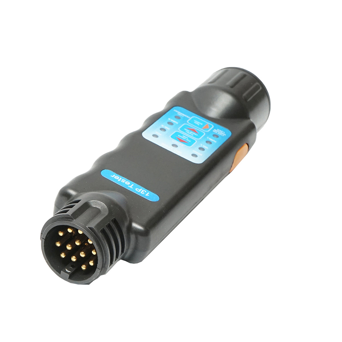 Tester luci rimorchio, presa femmina-maschio a 13 pin Breckner Germany