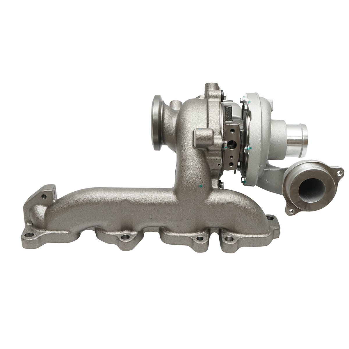 Turbocompressore per VW Crafter 2.0 TDI, con codice motore CKTC, CSLB e codici OEM 03L253014A, 03L253014AX, 03L253014AV.