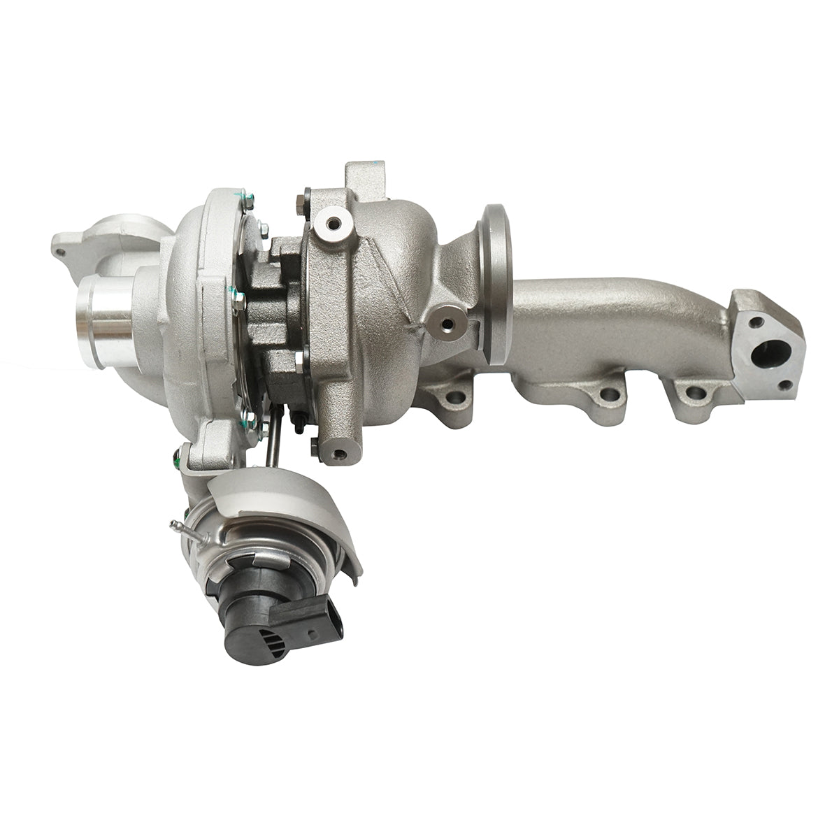 Turbocompressore per VW Crafter 2.0 TDI, con codice motore CKTC, CSLB e codici OEM 03L253014A, 03L253014AX, 03L253014AV.
