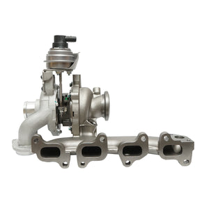 Turbocompressore per VW Crafter 2.0 TDI, con codice motore CKTC, CSLB e codici OEM 03L253014A, 03L253014AX, 03L253014AV.