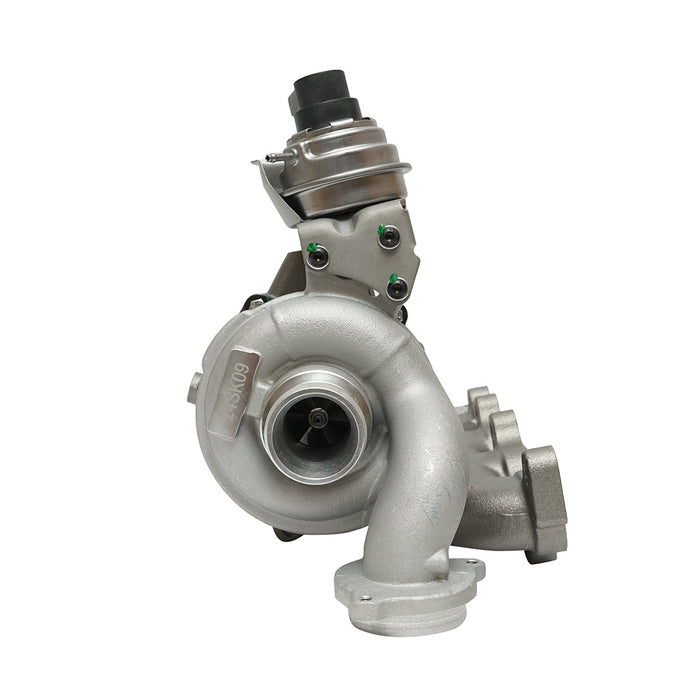 Turbocompressore per VW Crafter 2.0 TDI, con codice motore CKTC, CSLB e codici OEM 03L253014A, 03L253014AX, 03L253014AV.