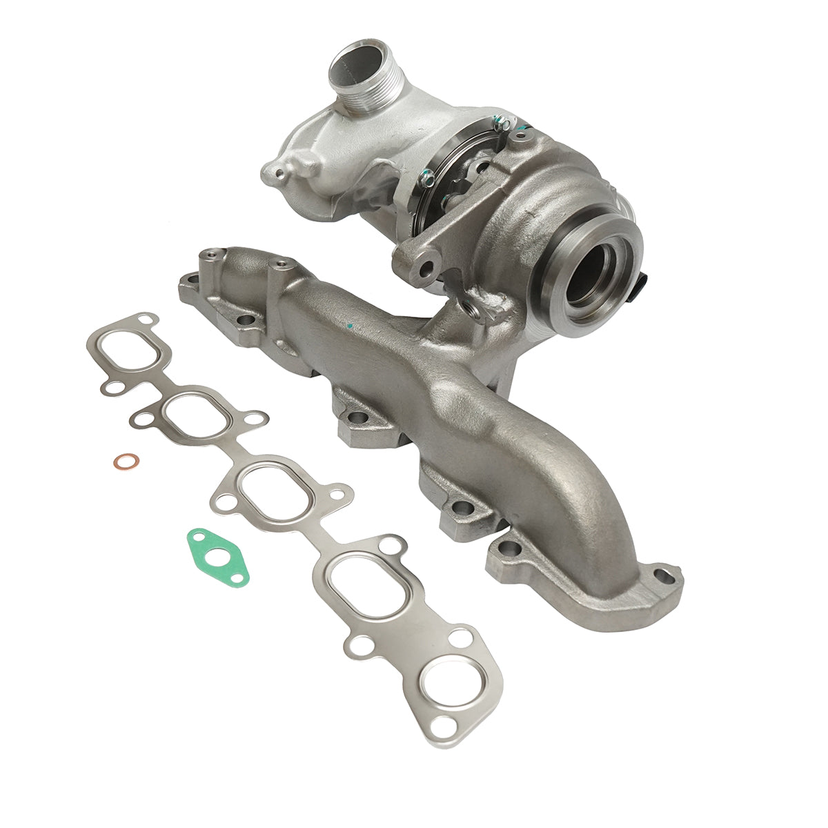 Turbocompressore per VW Golf VII 1.6 TDI, con codice motore CRKA, CLHB e codici OEM 04L253016H, 04L253016HX, 04L253016HV.