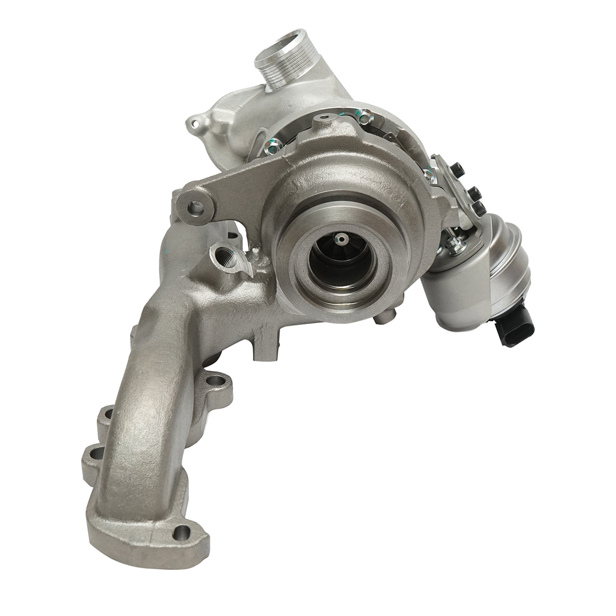 Turbocompressore per VW Golf VII 1.6 TDI, con codice motore CRKA, CLHB e codici OEM 04L253016H, 04L253016HX, 04L253016HV.