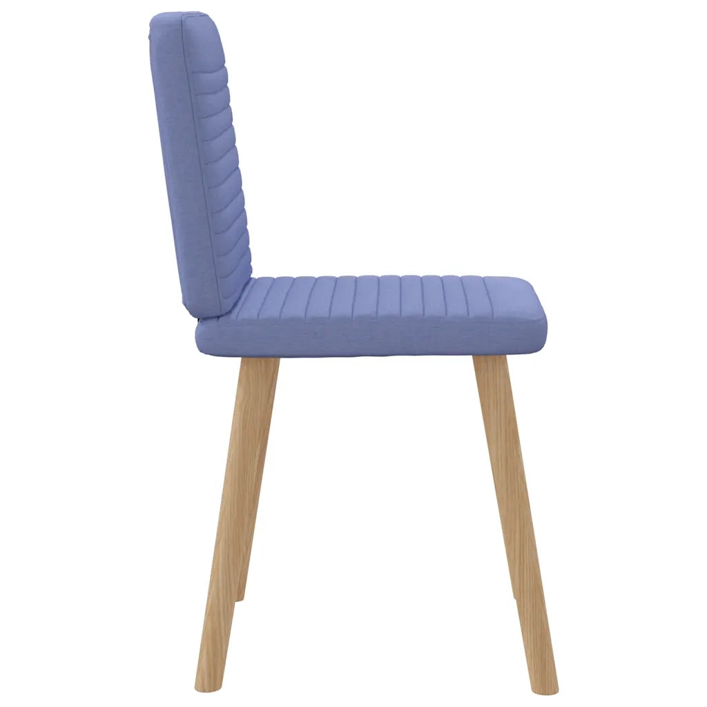 Sedie da Pranzo 6 pz Blu Jeans in Tessuto 3315524