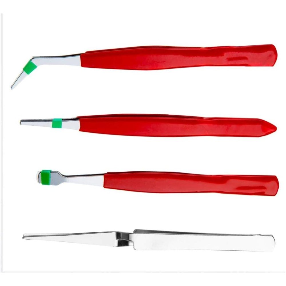Topex 32d423 pinzetta, 4 pezzi a assortiti