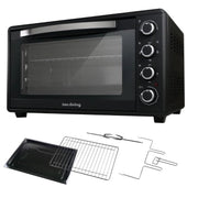 Forno Elettrico con Girarrosto Ventilato Capacità 60 Litri 2000 Watt