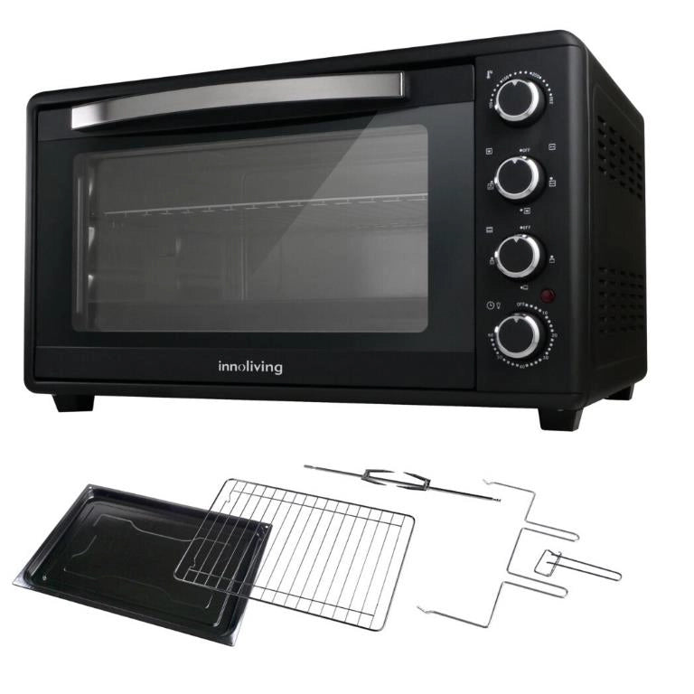 Forno Elettrico con Girarrosto Ventilato Capacità 60 Litri 2000 Watt