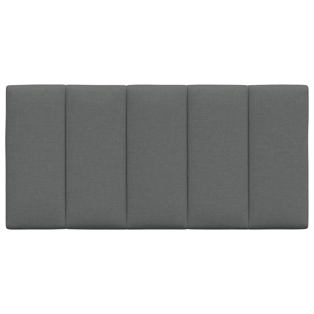 Cuscino Testiera Grigio Scuro 100 cm in Tessuto