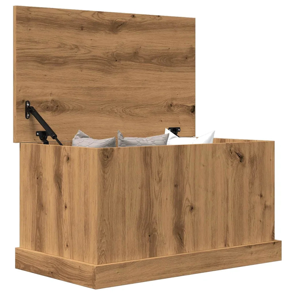 Scatola Portaoggetti Artigianale 70x40x38 cm Legno Multistrato 857162