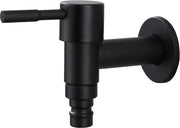 Faucetta per acqua fredda in acciaio inossidabile - Maniglia corta - Apertura rapida - Utilizzabile in cucina, bagno e giardino