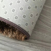 Tappeto marrone morbido e soffice 150x100 cm