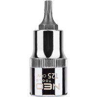 Topex 08-751 inserto torx con bu bussola 1/2, t25 x 55 mm ds