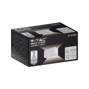 Luce led da parete 24W BIANCO BODY BODY 3000K da esterno IP65