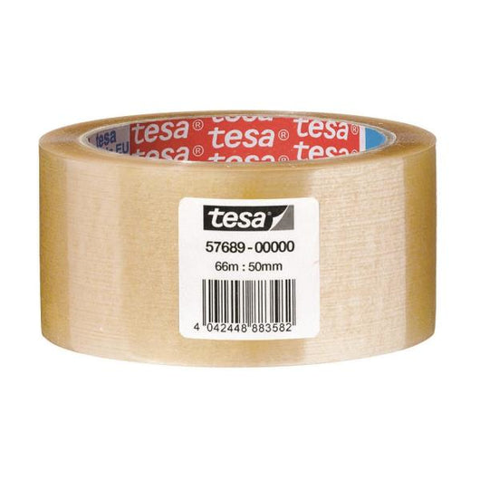 TESA NASTRO IMBALLO SILENZIATO 50X66 TRASPARENTE confezione da ROTOLI 6