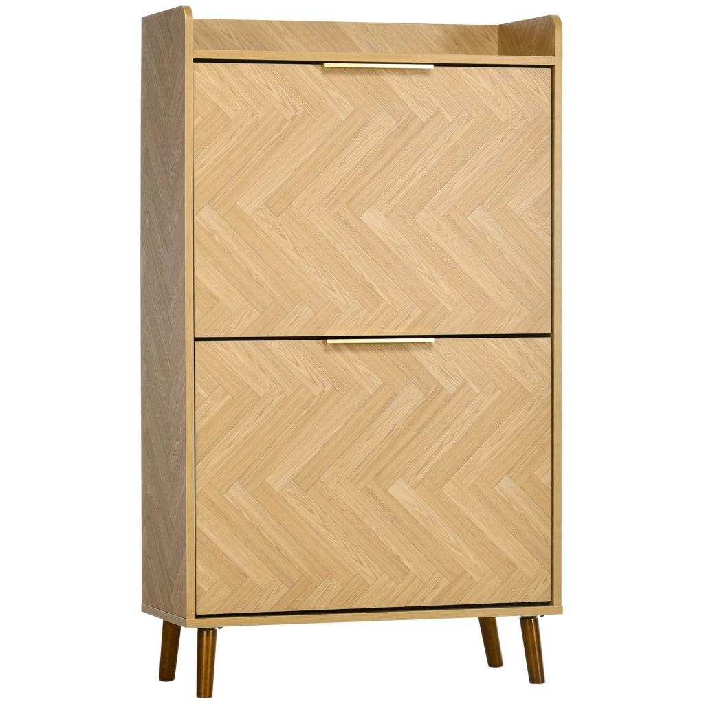 Scarpiera con ante a ribalta per ingresso o camera ¨C zephmum ¨C 70x30x120 cm