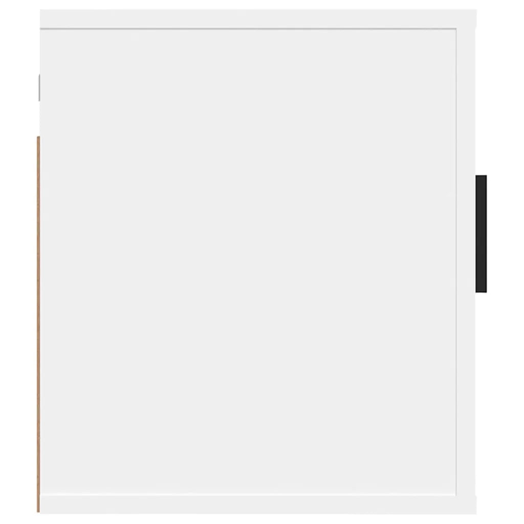 Mobile Porta TV a Parete Bianco 40x34,5x40 cm 816640