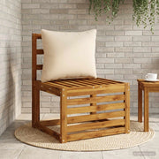 Cuscino per Schiena a 1 Pezzo PUTTEN 100% Poliestere Crema 946945