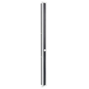 Lampada da parete a LED per esterni 100 cm in acciaio nero con sensore di movimento giardino esterno