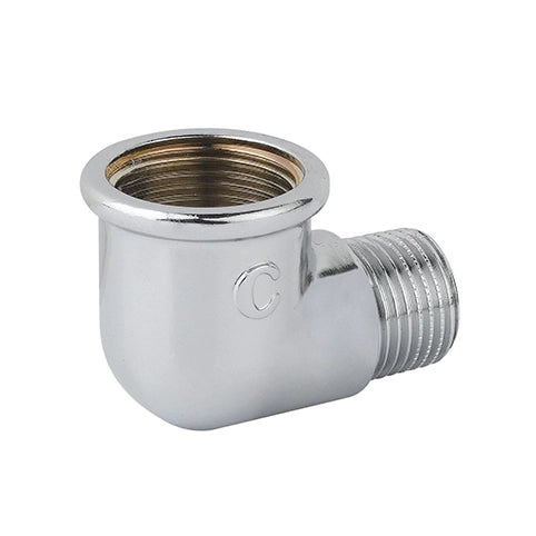 GOMITO RIDOTTO FM OTTONE CROMO- 1 x 3/4- CAVAL- pezzi 5