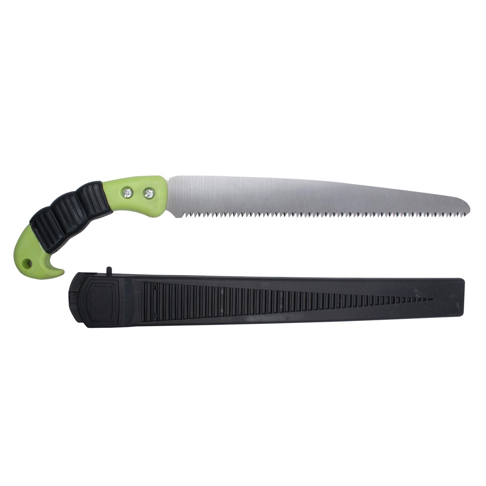VERDELOOK Segaccio Fisso con Impugnatura gommata e Taglio a Tirare, Lunghezza 30 cm