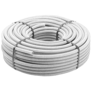 TUBO CORRUGATO PVC Ø25MM BIANCO 50MT