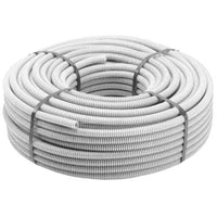 TUBO CORRUGATO PVC Ø20MM BIANCO 100MT