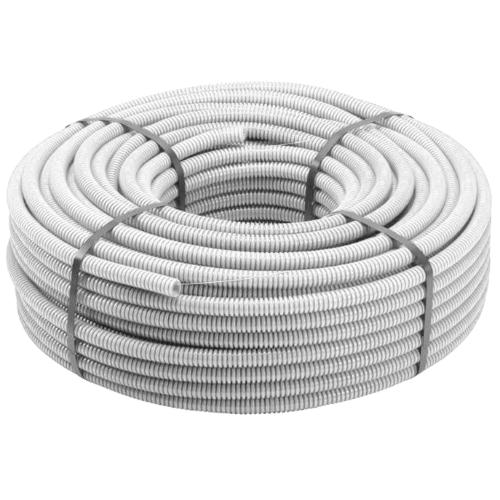 TUBO CORRUGATO PVC Ø20MM BIANCO 100MT